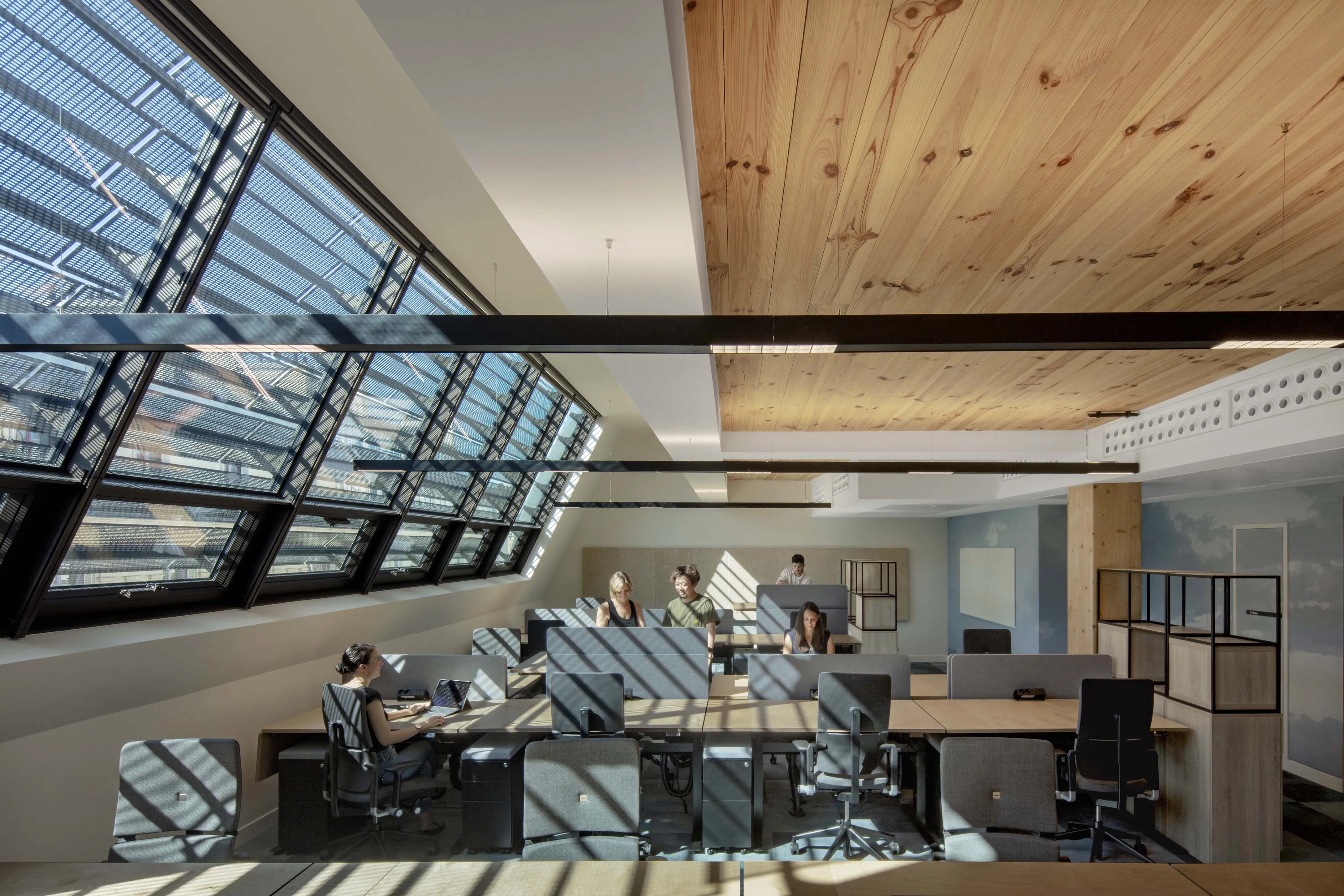 Siège Google Paris - Espaces intérieurs