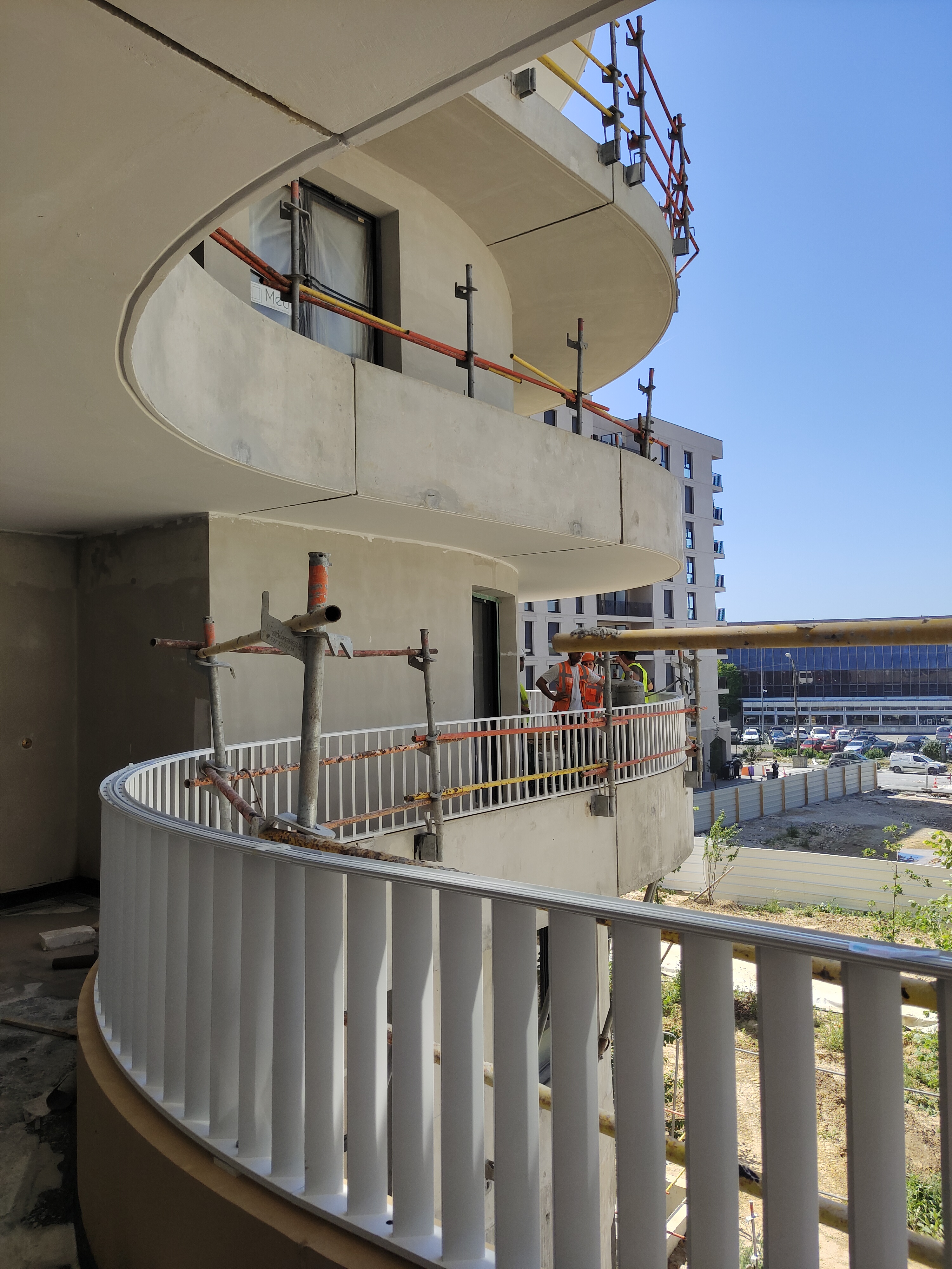 Orly Héron — Chantier / Détails techniques façade
