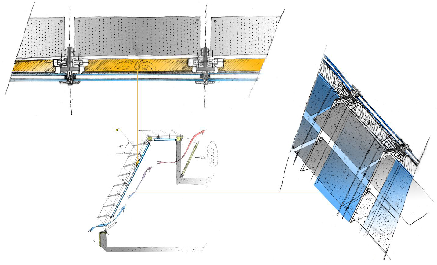 Google Paris — Croquis conceptuel de recherche